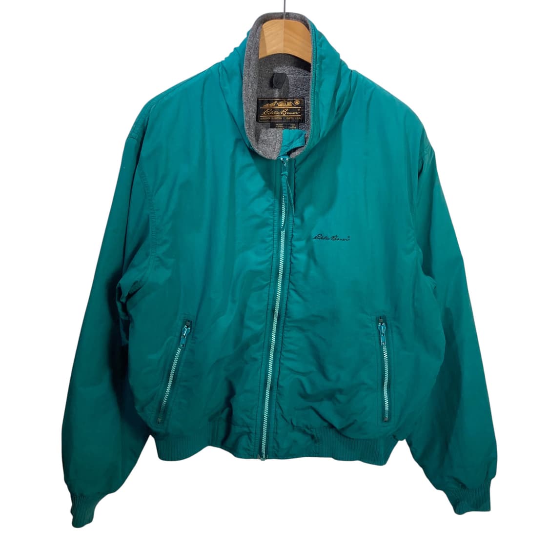 에디바우어 90’s 청록 점퍼 상품이미지2