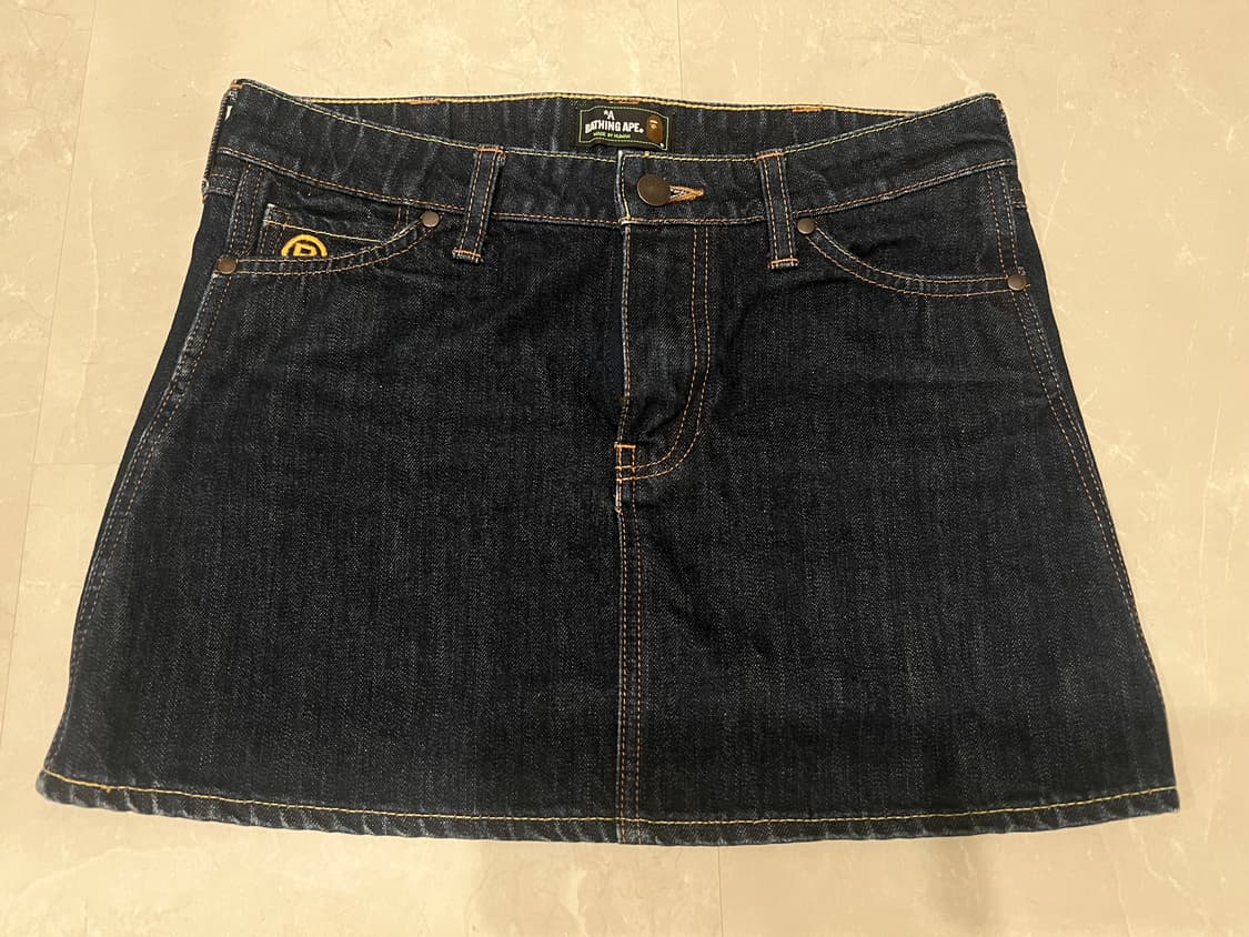 베이프 데님 스커트 XXS 상품이미지2