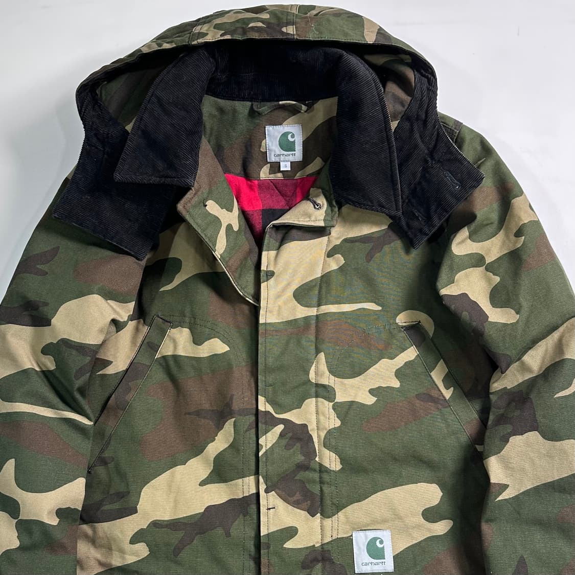 칼하트 카모 스미스 코트   상품이미지3