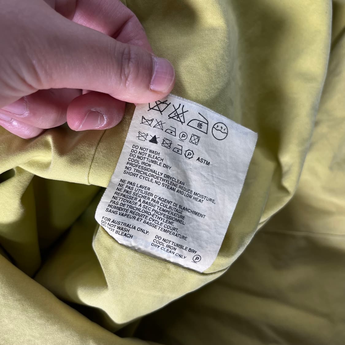 W 100 질샌더 코치 자켓 상품이미지9