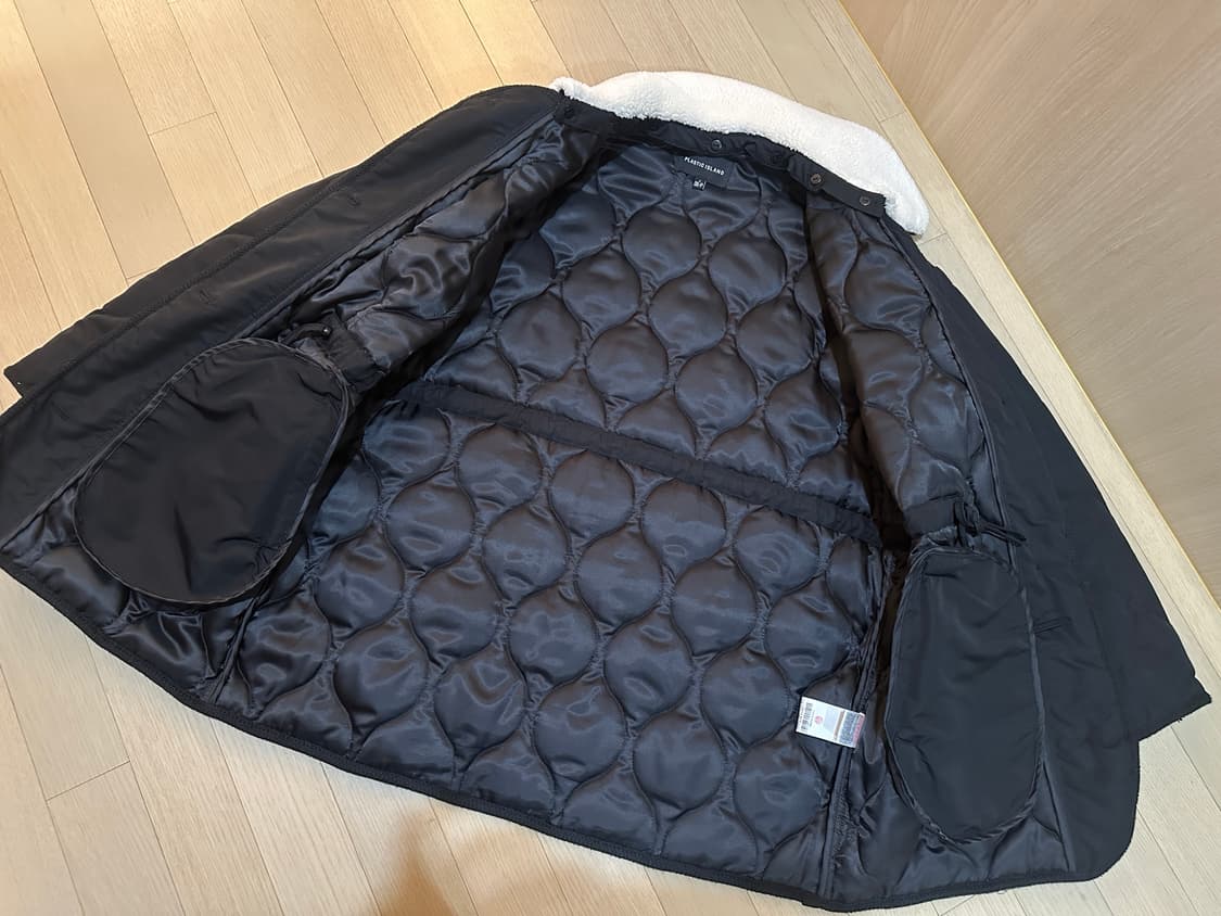 플라스틱아일랜드 누빔 퀼팅 자켓 S 상품이미지6