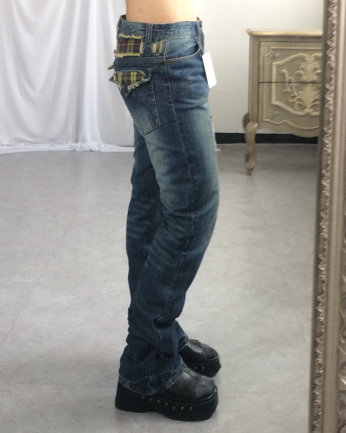 Damage washing denim pants 상품이미지9