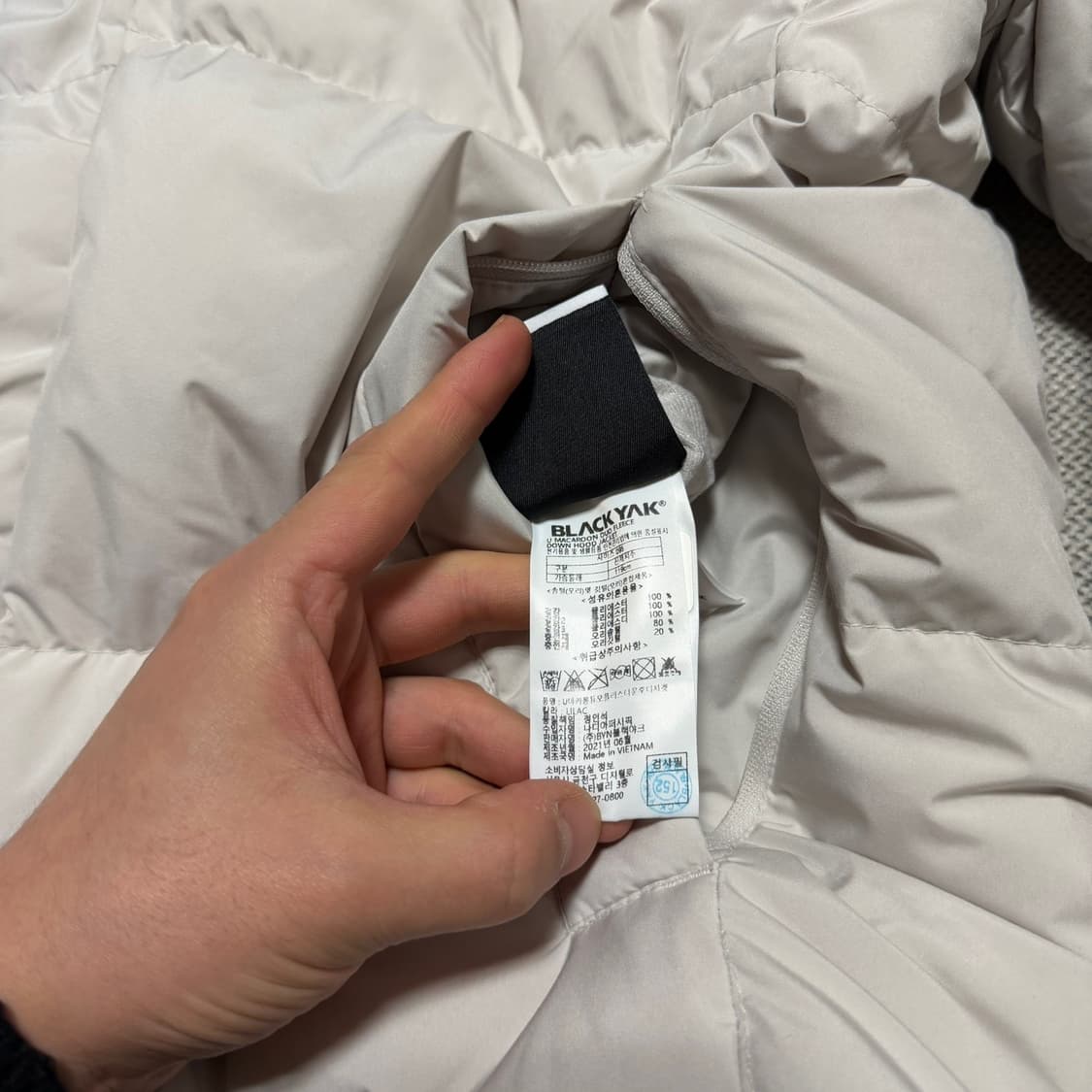 블랙야크 리버시블 플리스 패딩 자켓 상품이미지5