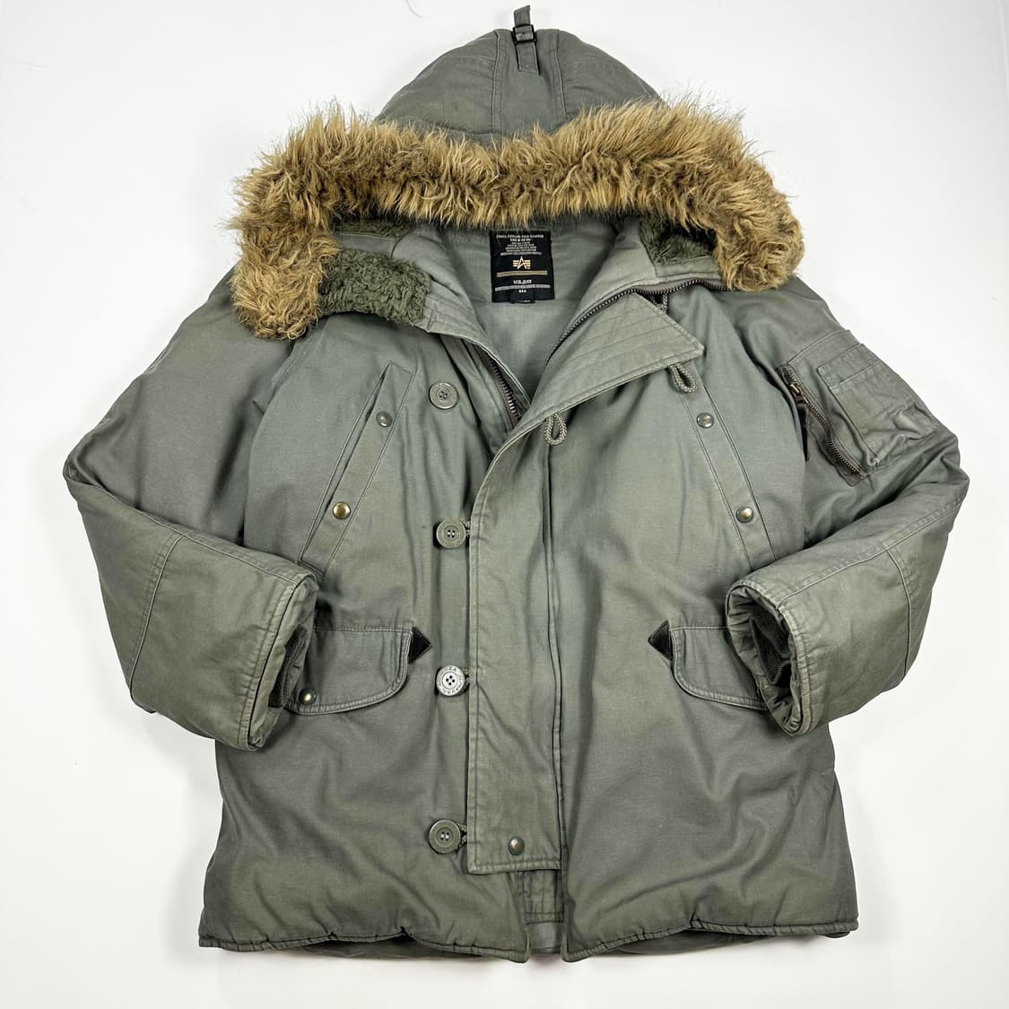 알파인더스트리 N3B 파카 카키 M 상품이미지1