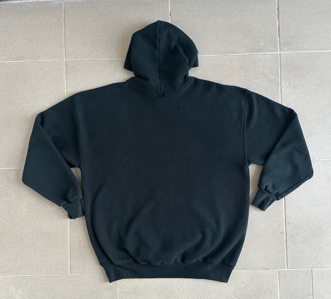 90s 빈티지 러셀 후드 블랙 XXL 상품이미지2