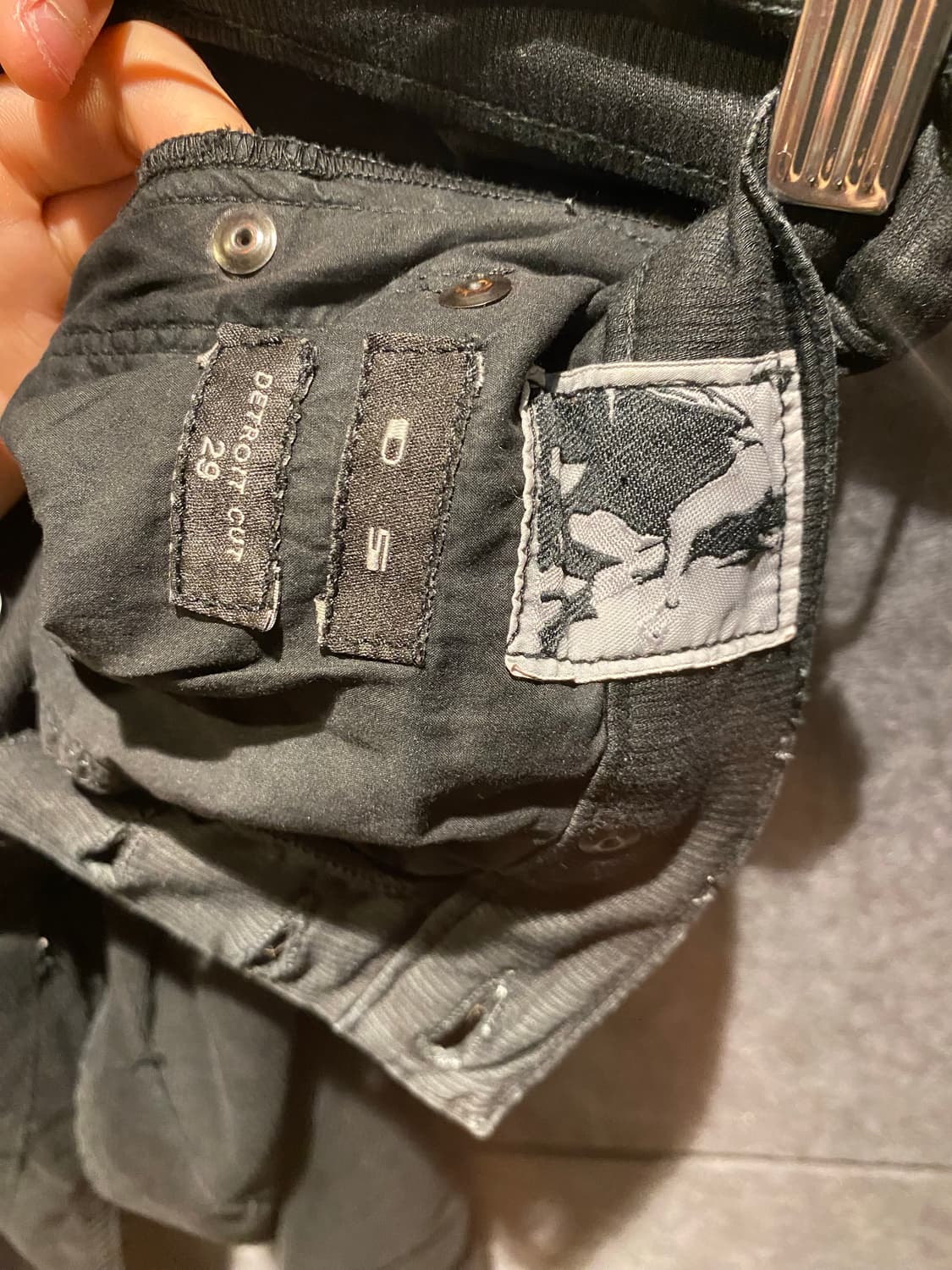 Rick Owens Detroit Cut 29 Drkshdw Black 상품이미지6