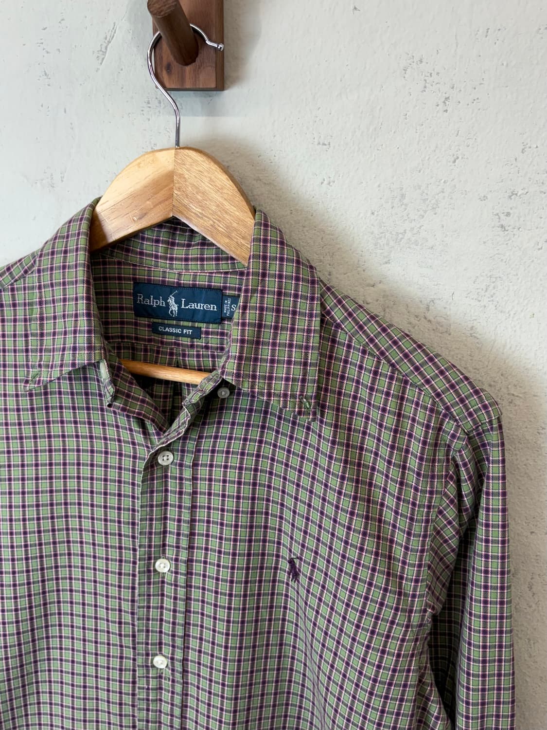 폴로랄프로렌 빈티지 체크 셔츠 상품이미지4