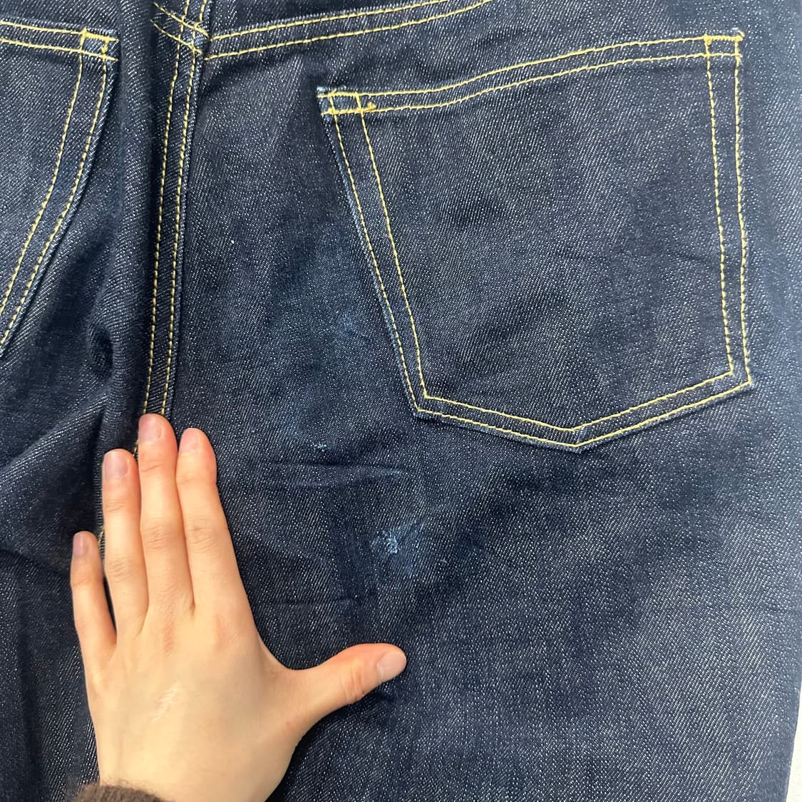 유니폼브릿지 셀비지 생지 데님 상품이미지5