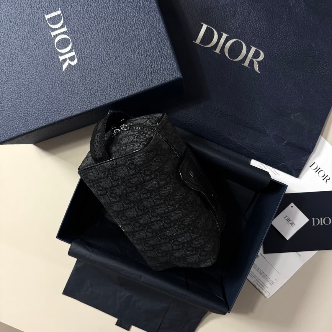 [백화점판/당일출고]디올 오블리크 토일레트리 클러치 상품이미지1