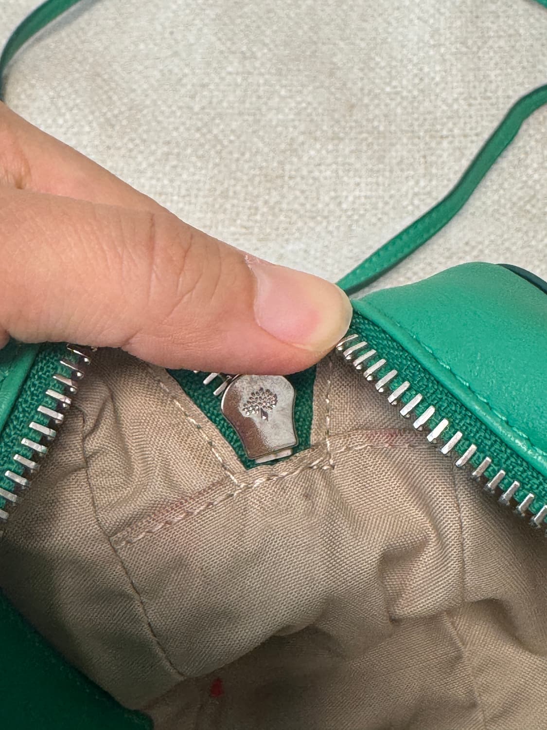 멀버리 블라썸 미니 그린백 상품이미지7