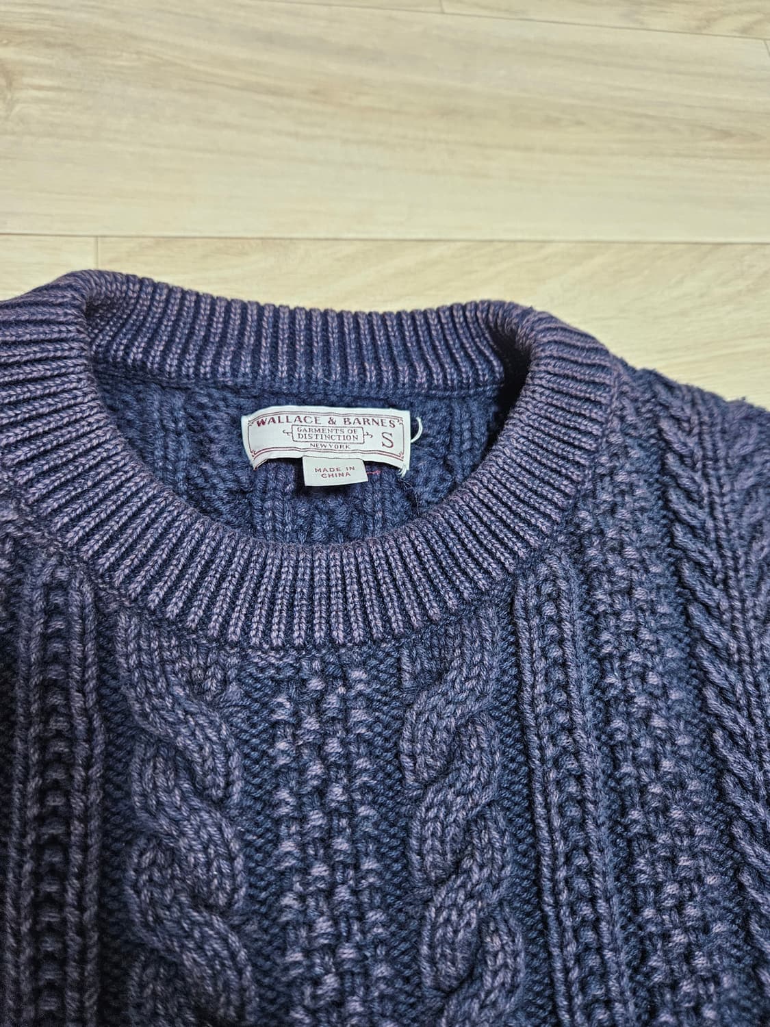 제이크루 wallace&barnes 케이블니트 꽈배기 니트 RRL 상품이미지2