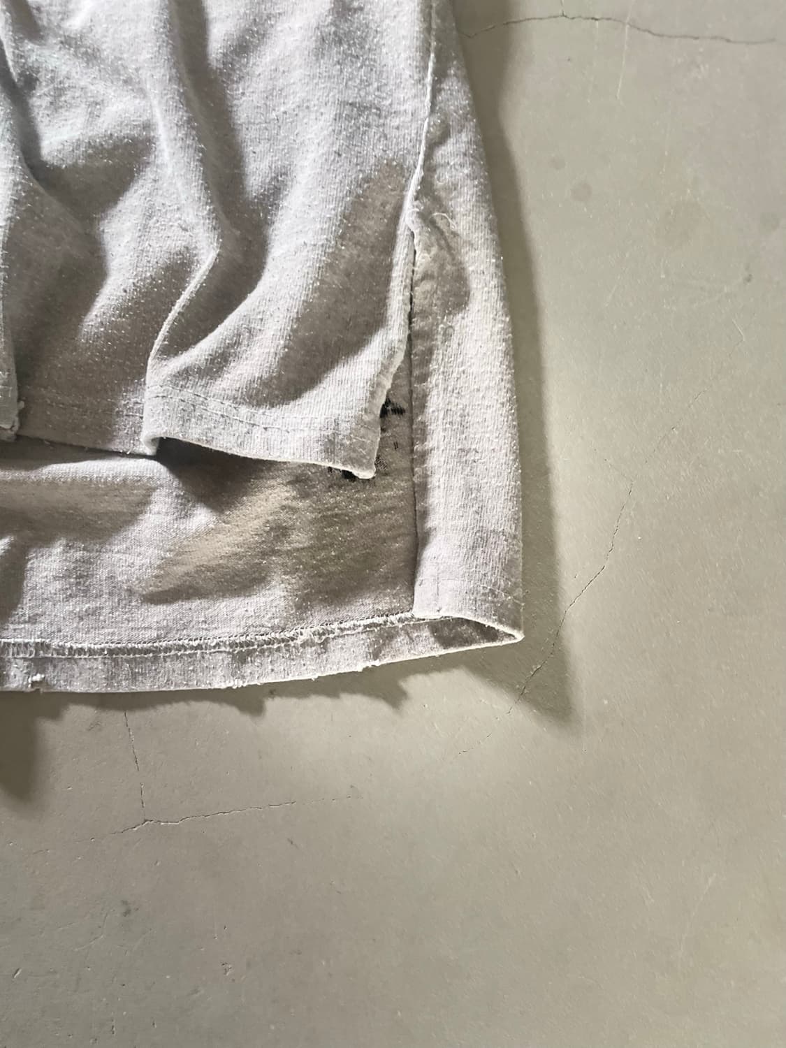 KZ ATELIER Layered Cut-Off Tee 상품이미지5