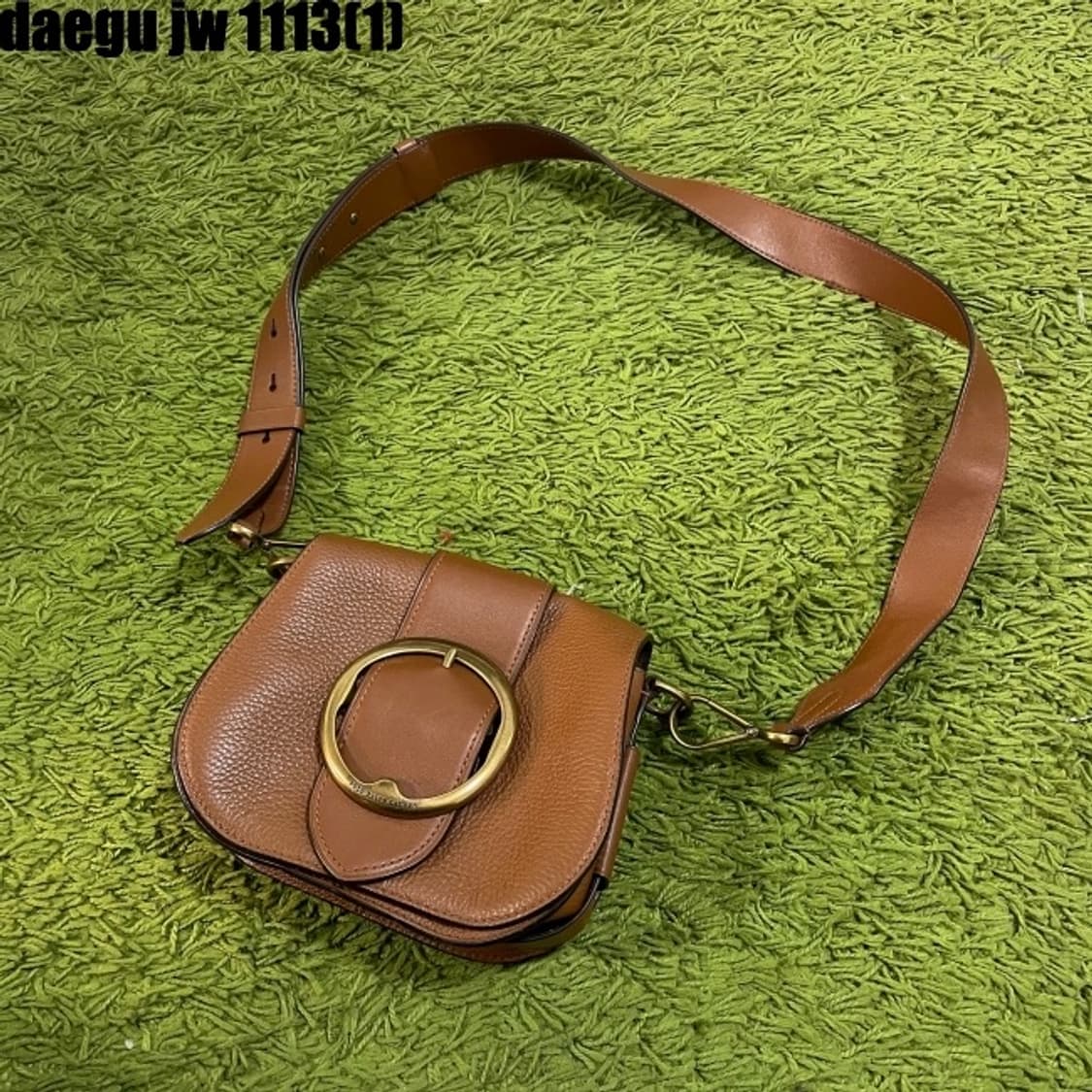 폴로 레더 크로스백 상품이미지2