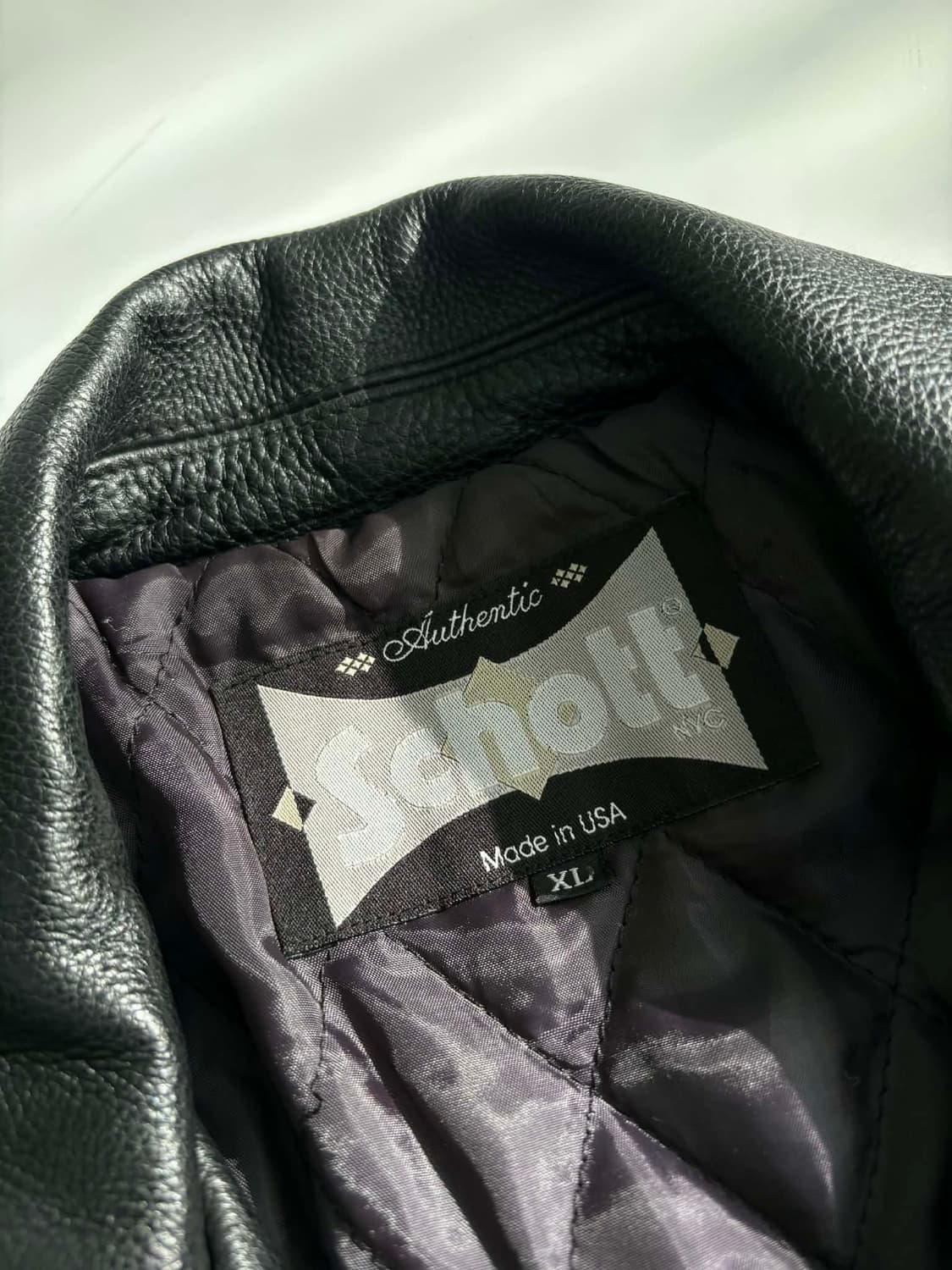 [XL] 쇼트 NYC 클래식 더블 라이더 소가죽 자켓 상품이미지3