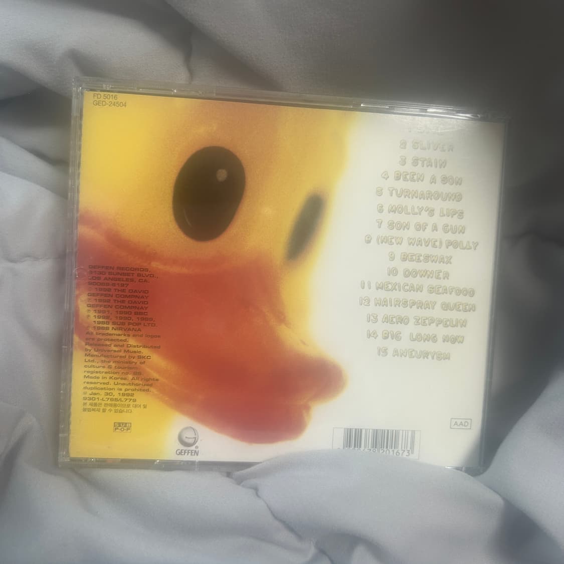 Nirvana 너바나 Incesticide CD  상품이미지2