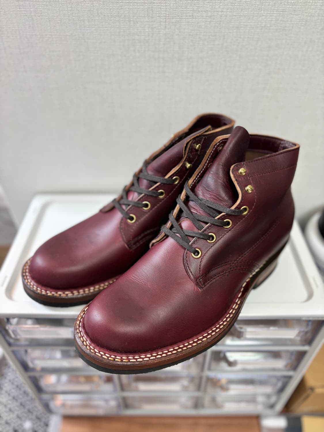 [새제품] 화이츠부츠 세미드레스 8.5 상품이미지1