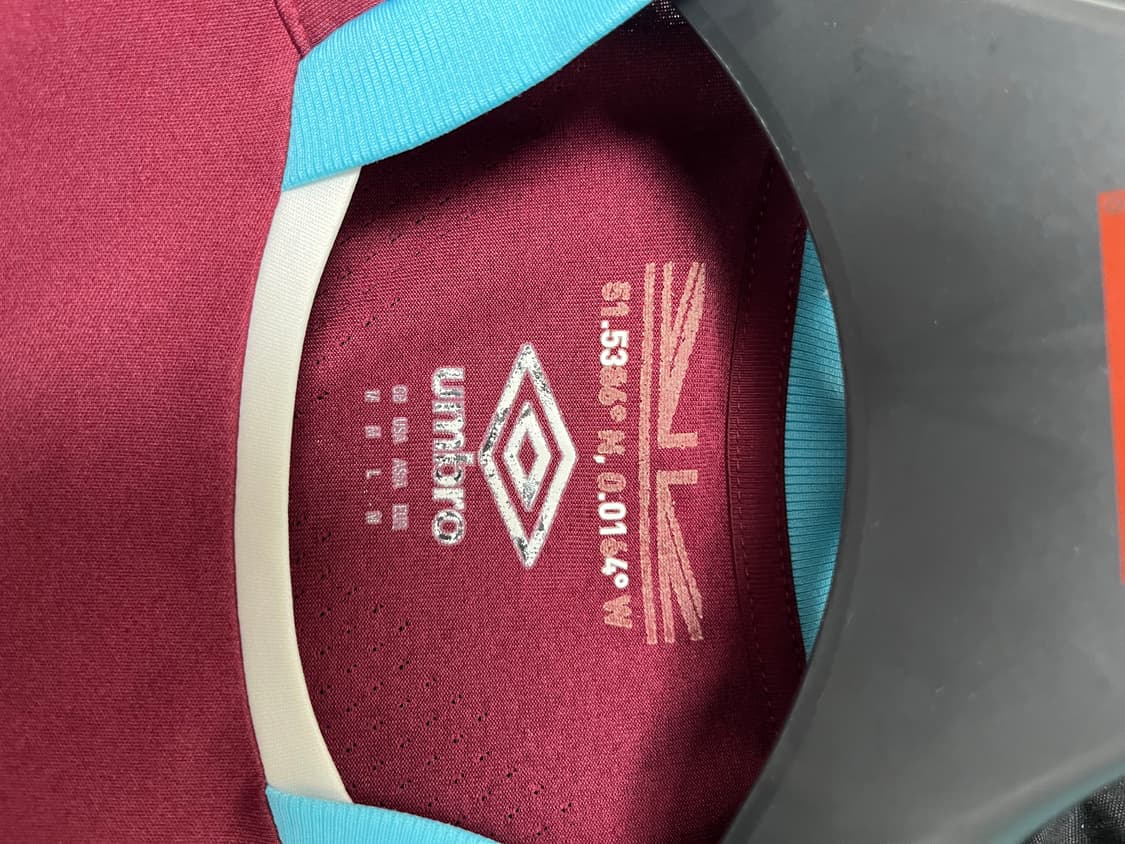 16-17 웨스트햄 파예트 마킹 유니폼 상품이미지4