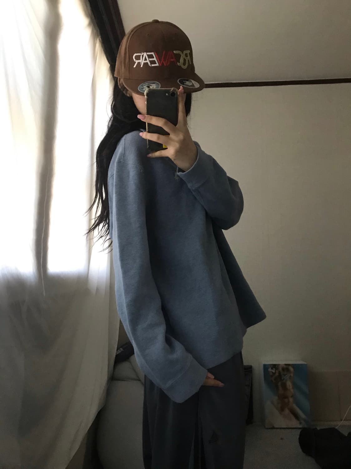 폴로 연하늘 반집업 상품이미지6