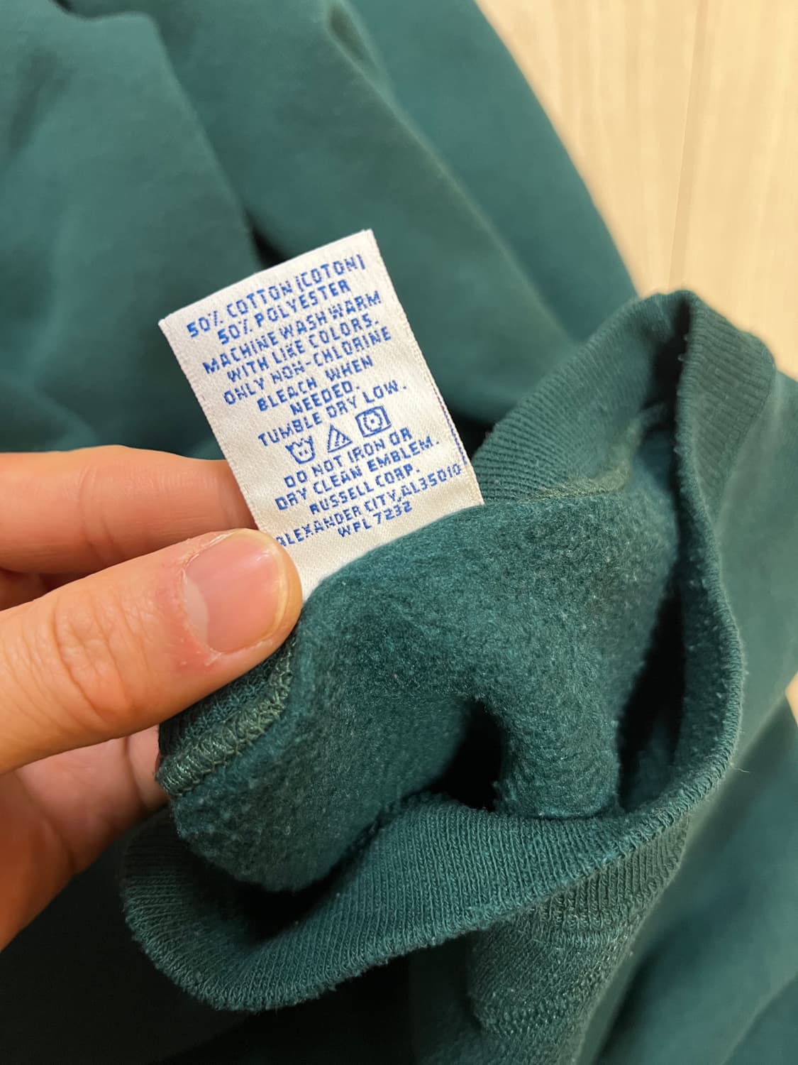 90s 러셀 스웻셔츠 XL 상품이미지4