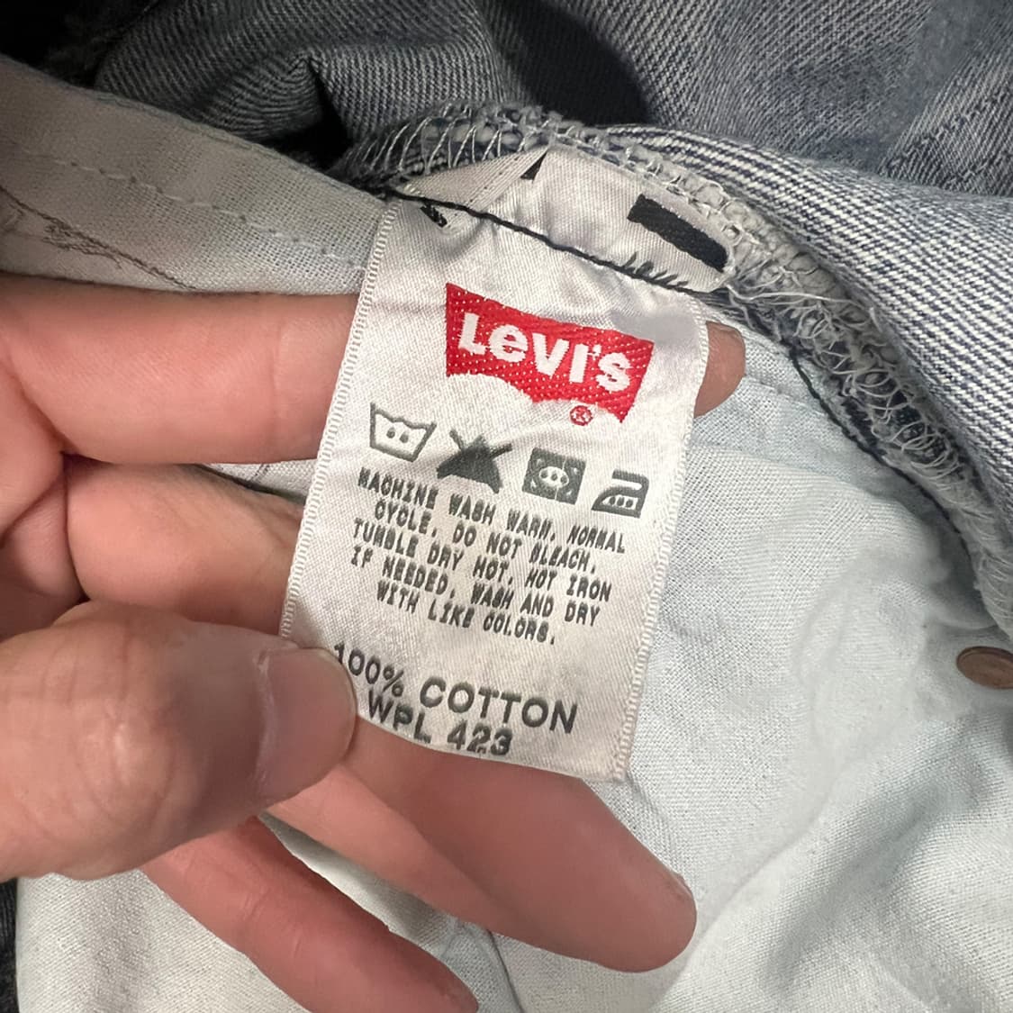 00s 리바이스 501 연청 데님 팬츠 청바지 36 상품이미지5