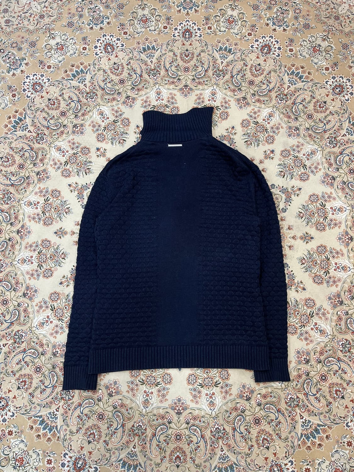 알마니 익스체인지 더블 지퍼 하이넥 니트 상품이미지4