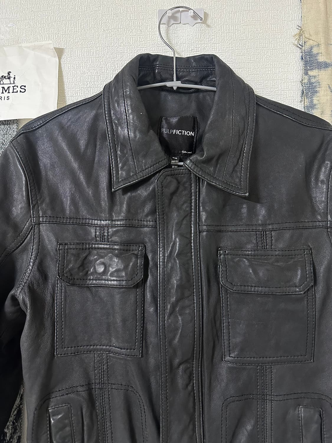 PULP FICTION 클래식 레더자켓 상품이미지2