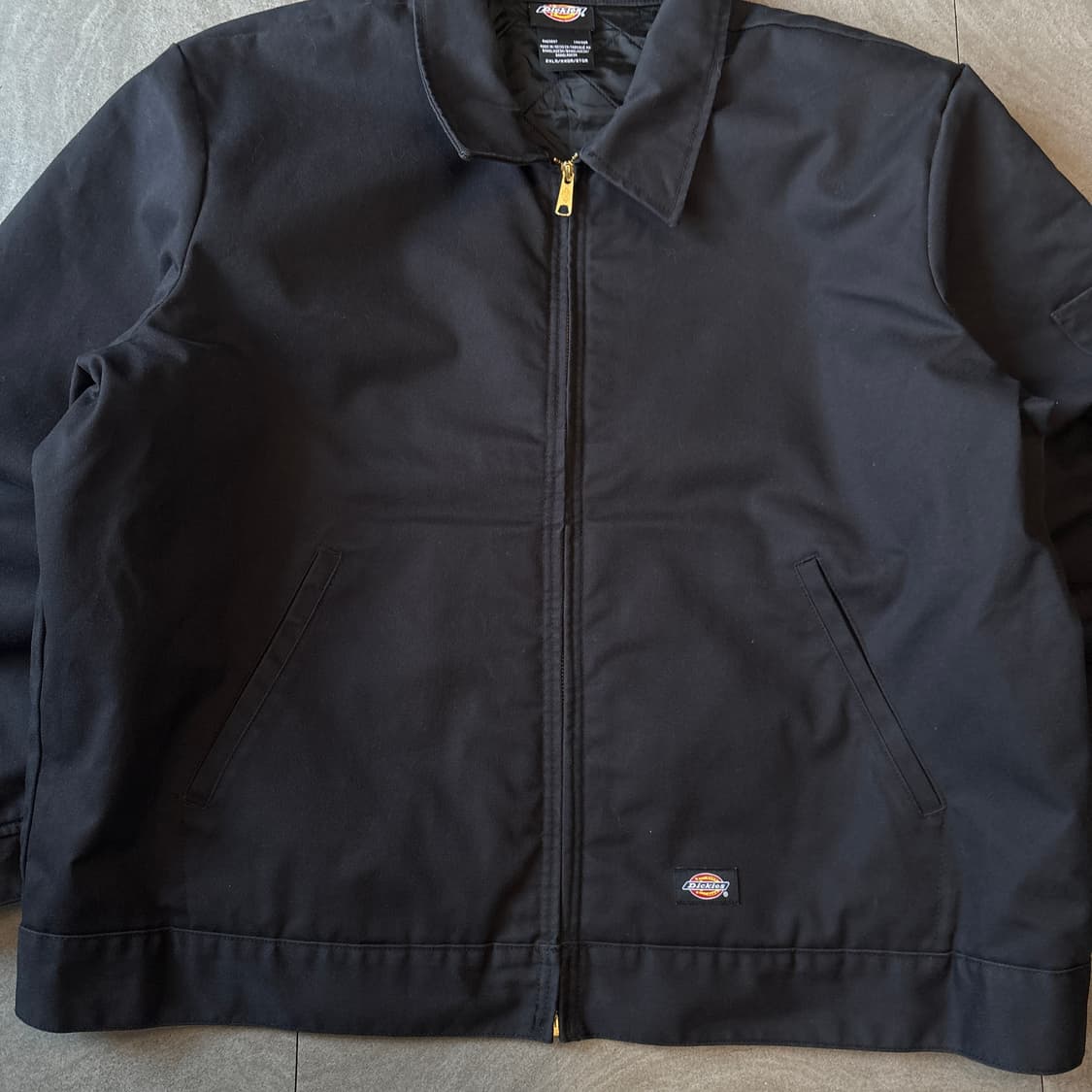 디키즈 정품 아이젠하워 누빔 블랙 워크 자켓  상품이미지4