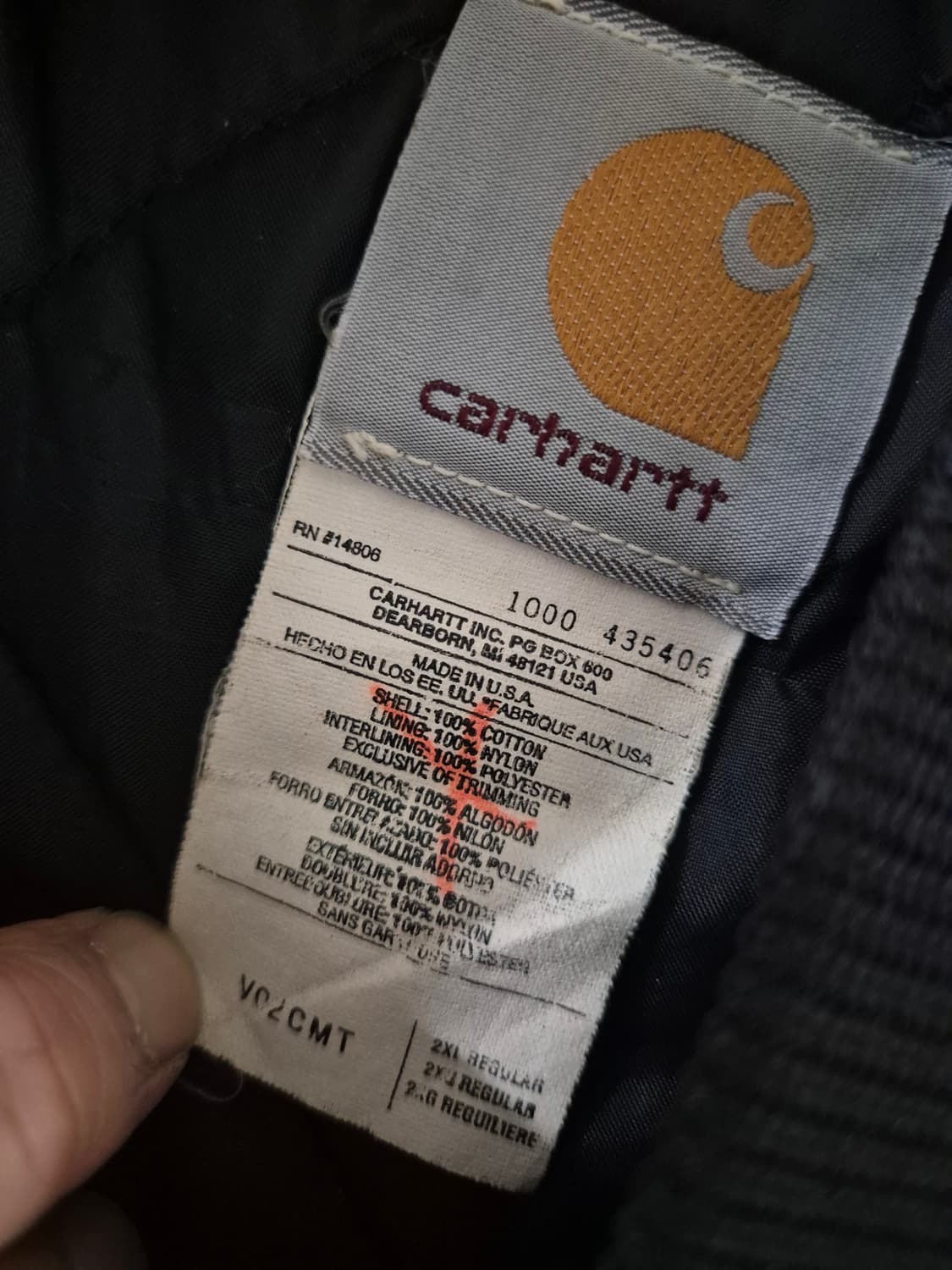 [XXL]USA칼하트 VO2 CMT 워크 베스트 상품이미지4