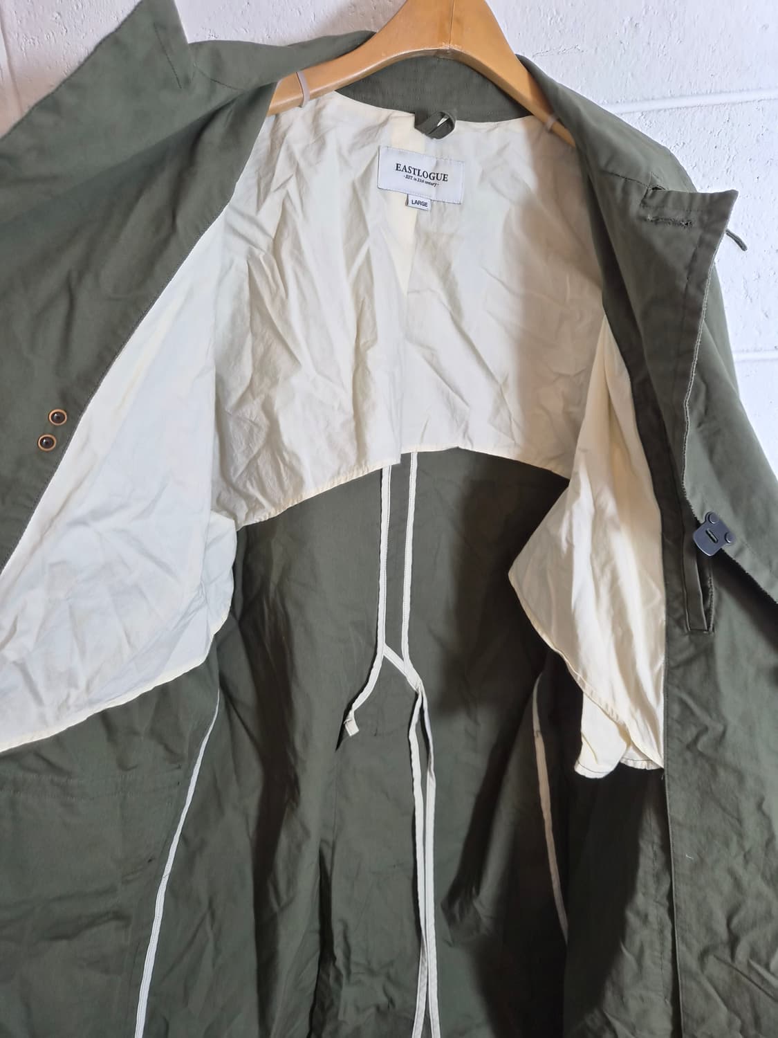 L) EASTLOGUE 이스트로그 밀리터리 복각 코트 팝니다 상품이미지4