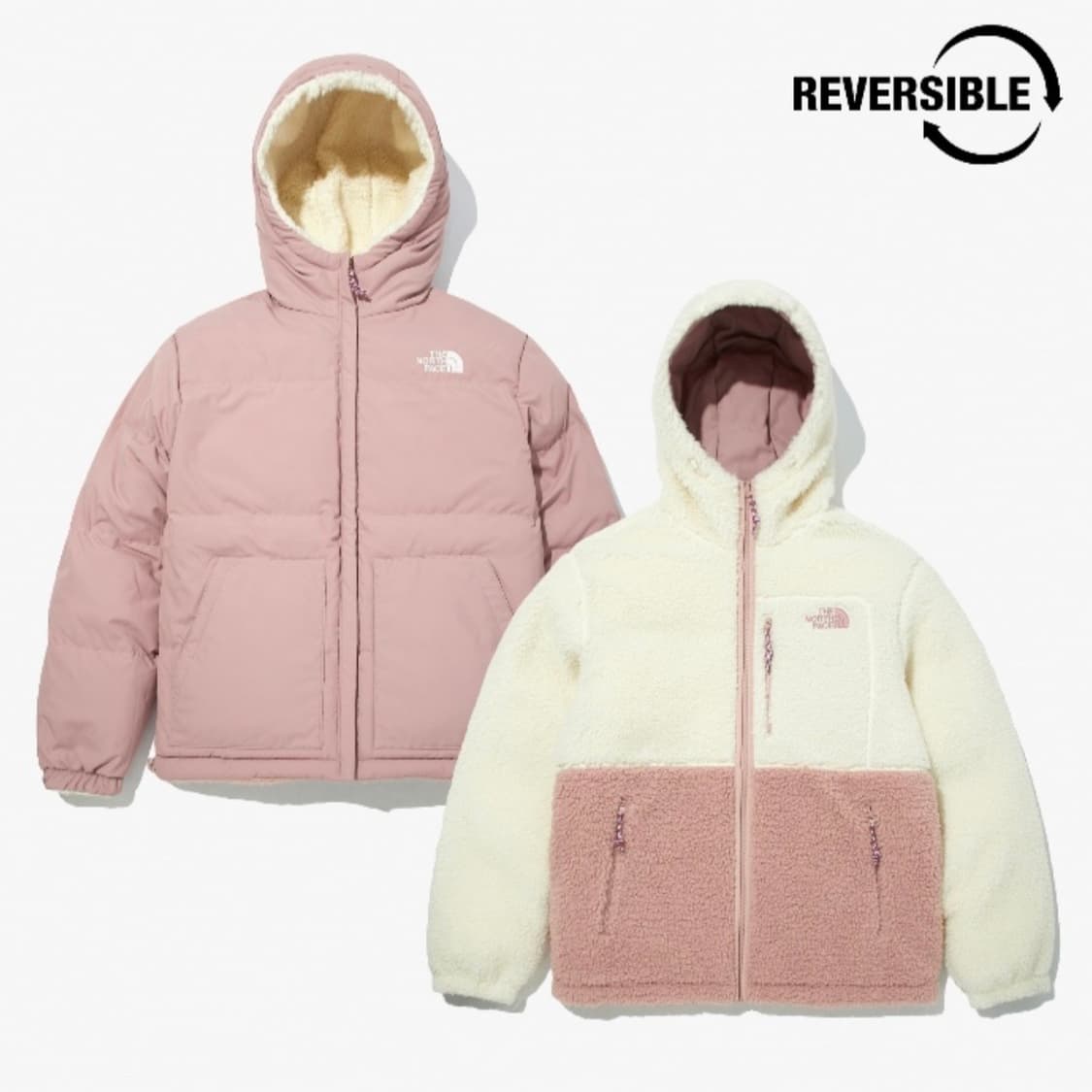 노스페이스 리버시블 양면 패딩 상품이미지1