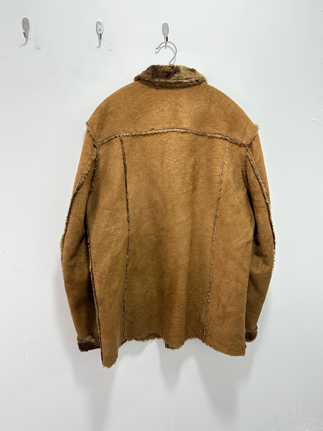 Alexander Julian 00s suede fur jacket  상품이미지7