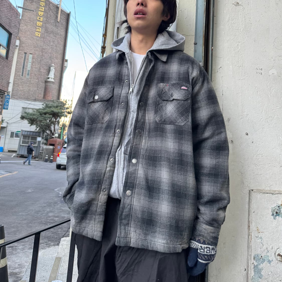 Dickies Check Deck Jacket 상품이미지3