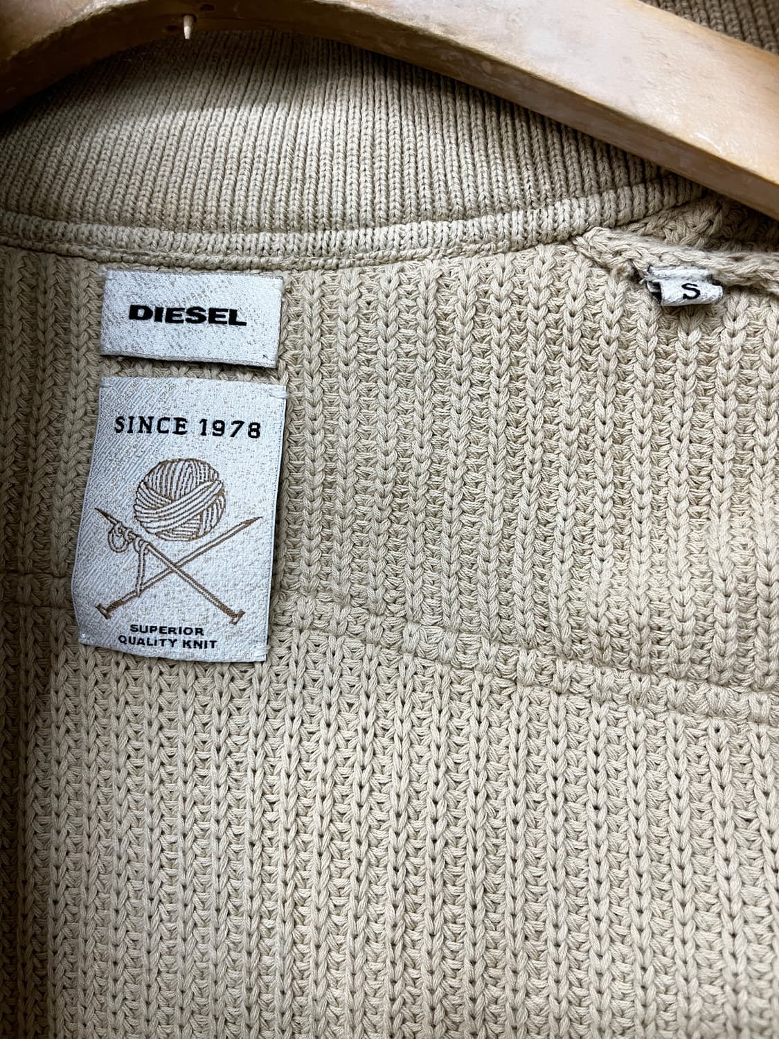 디젤 니트 집업 자켓 상품이미지9