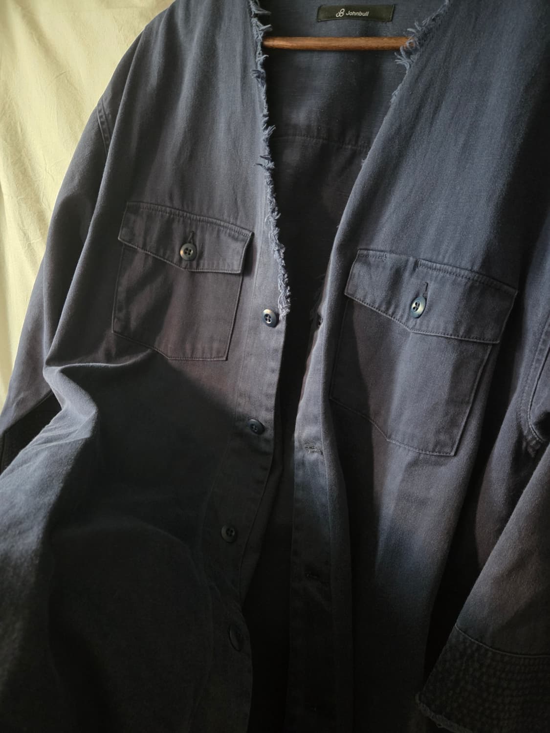 johnbull 컷오프 카라리스 코튼 자켓 95~100 상품이미지4