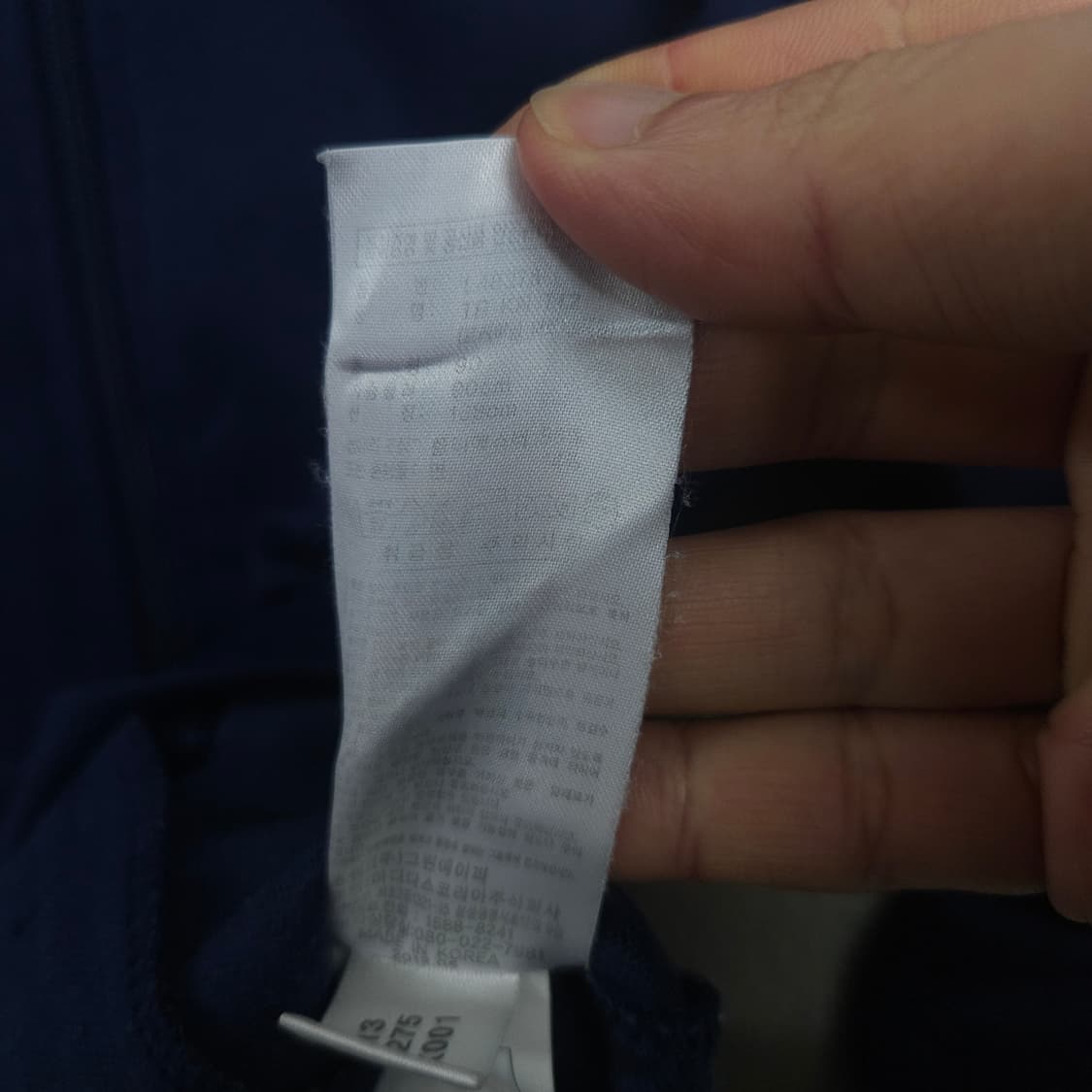 아디다스 삼선 져지 90 네이비 상품이미지5