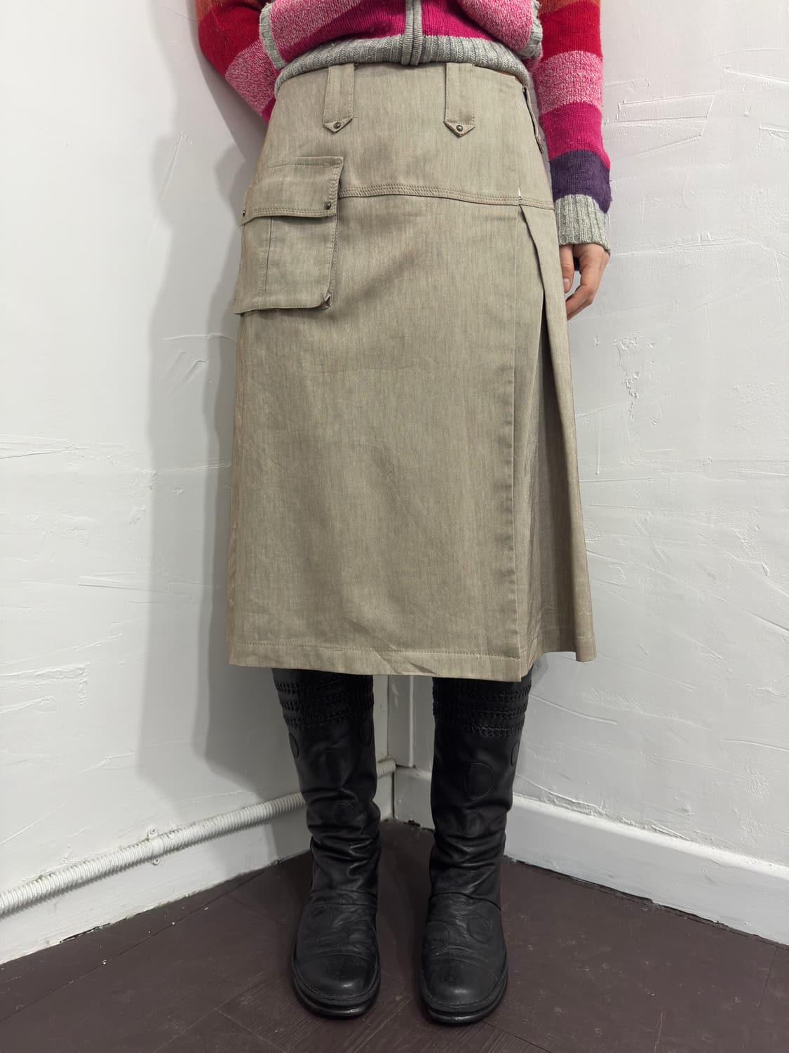 pinore design midi skirt 상품이미지4