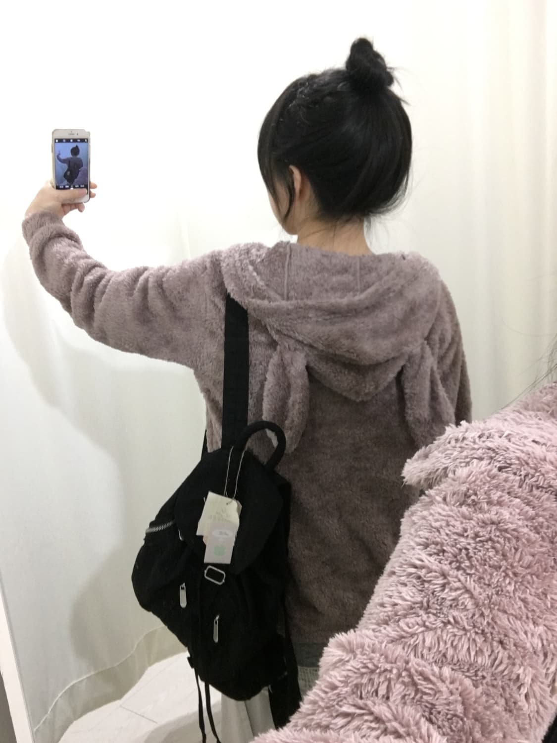 우사기 후리스 후드집업 상품이미지6