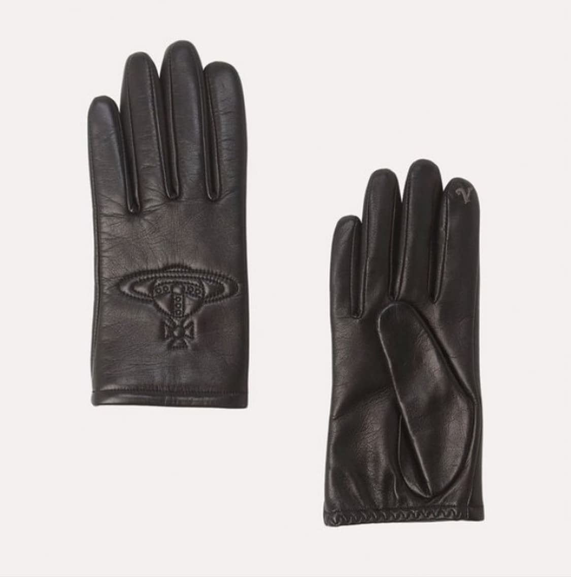 비비안 웨스트우드 쇼티 블랙 양가죽 장갑 (새상품) 상품이미지2