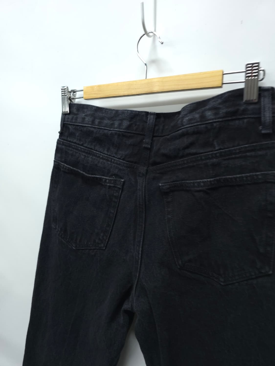 무신사스탠다드 세미와이드 블랙진 (30~31) 상품이미지8