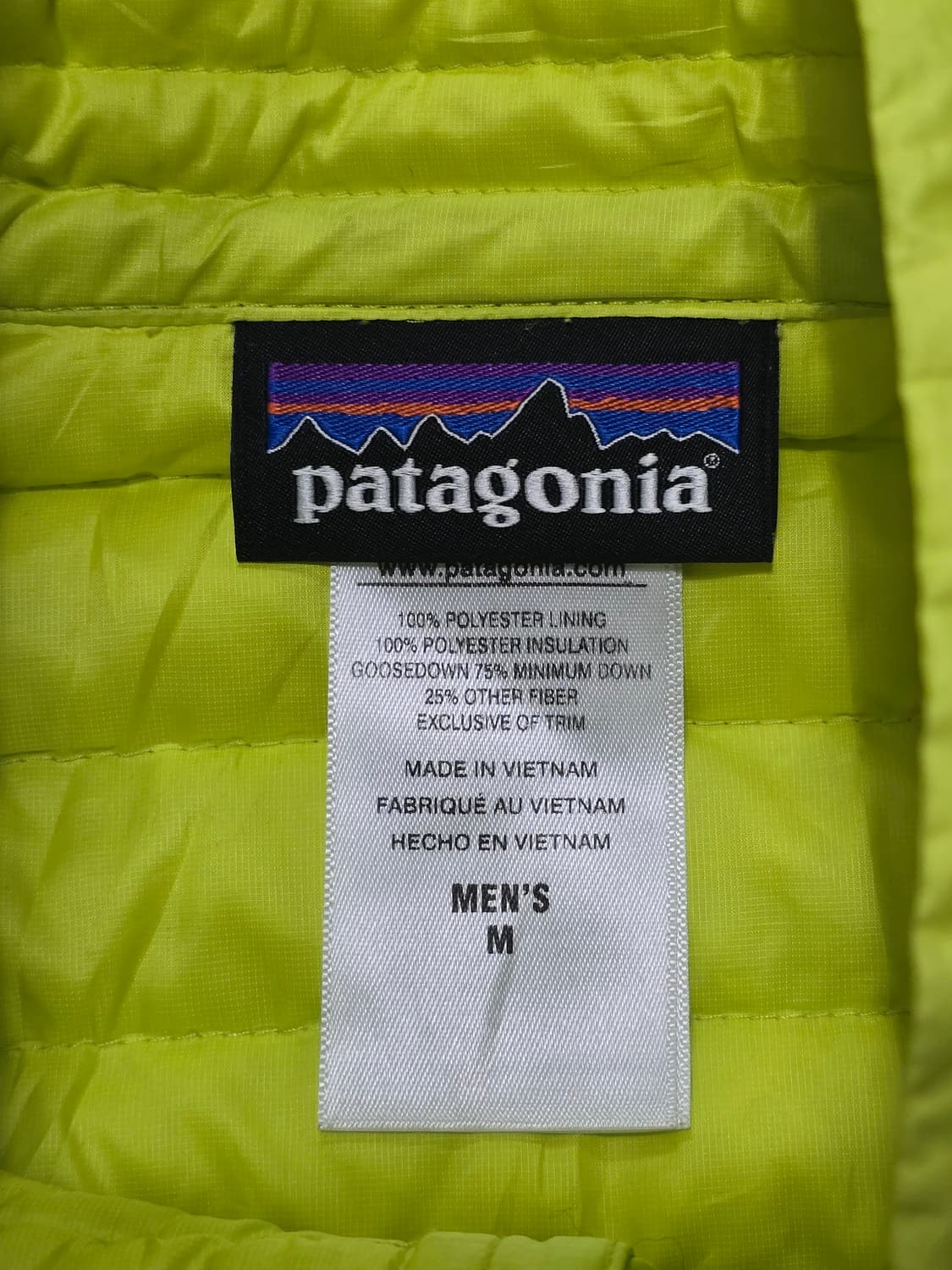 Patagonia 파타고니아 다운 경량 패딩 M 상품이미지5