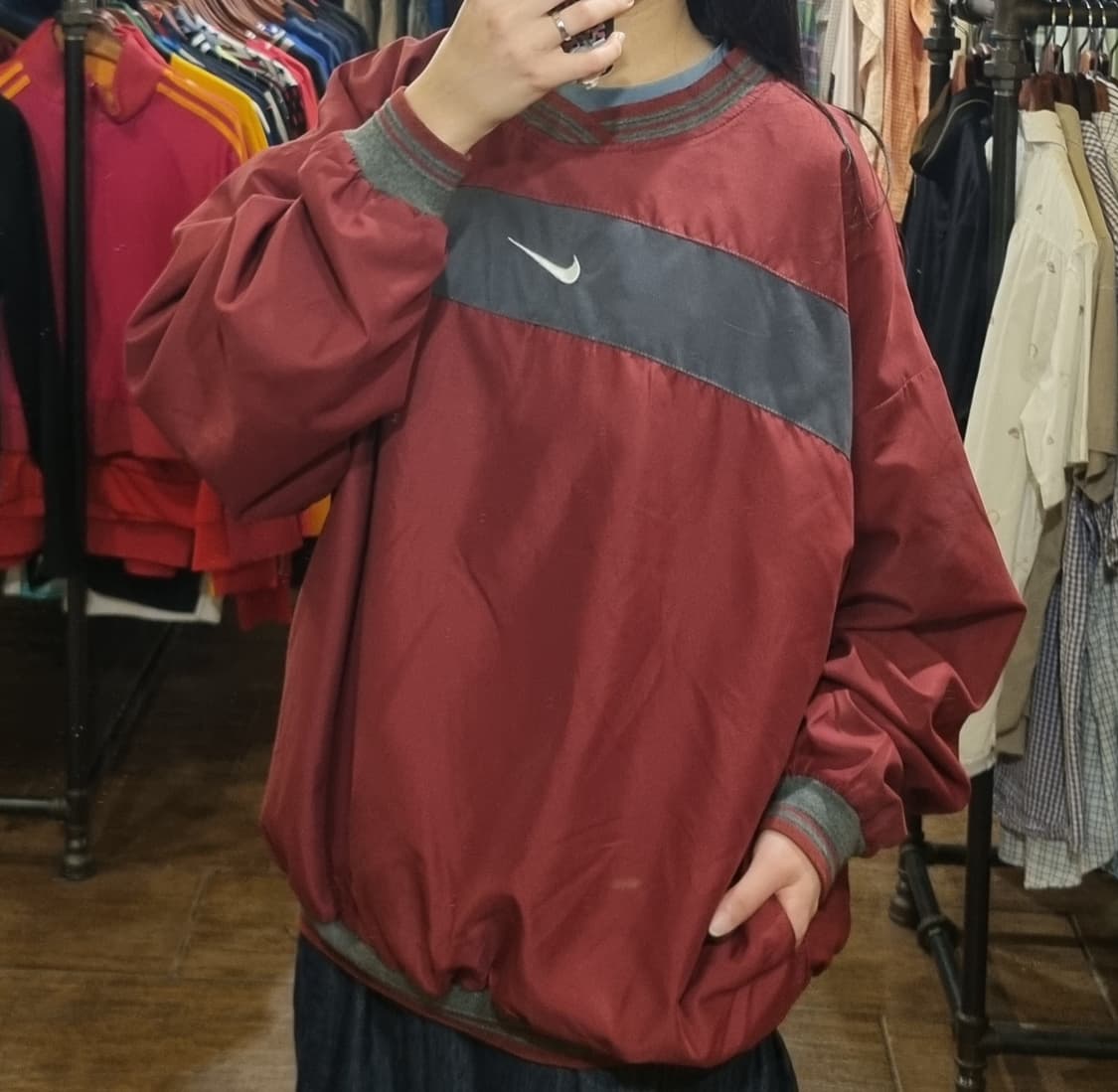 [Hi] nike 나이키 웜업 버건디 상품이미지4