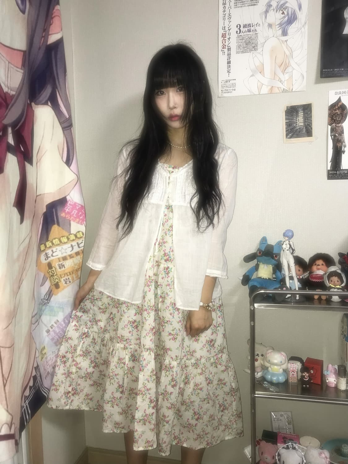 러블리 모리 꽃무늬 코디세트 상품이미지2