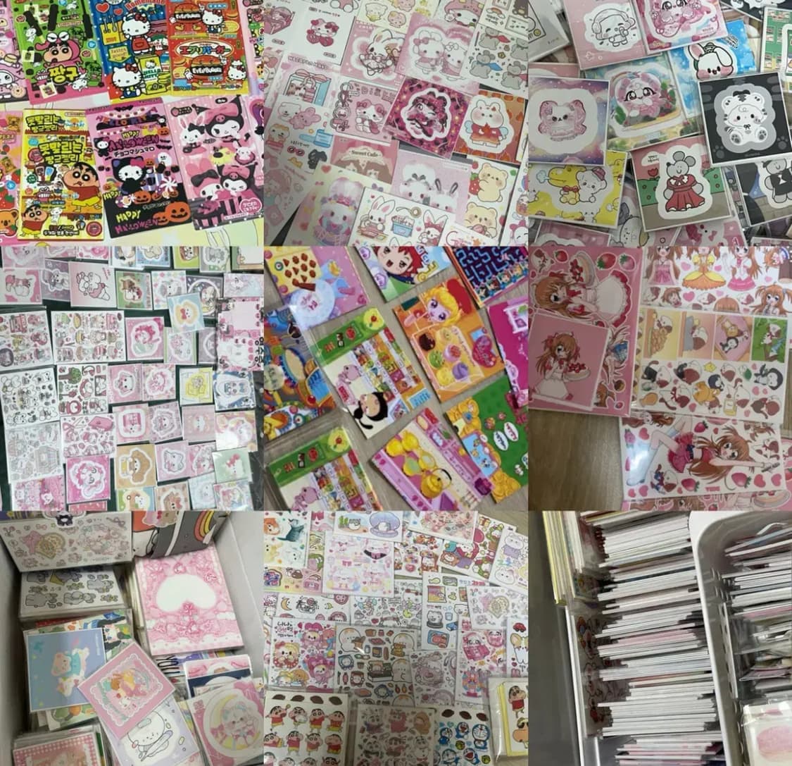 다양한 도무송,인스,떡메, 수봉, 다꾸스티커 일괄 처분  상품이미지3