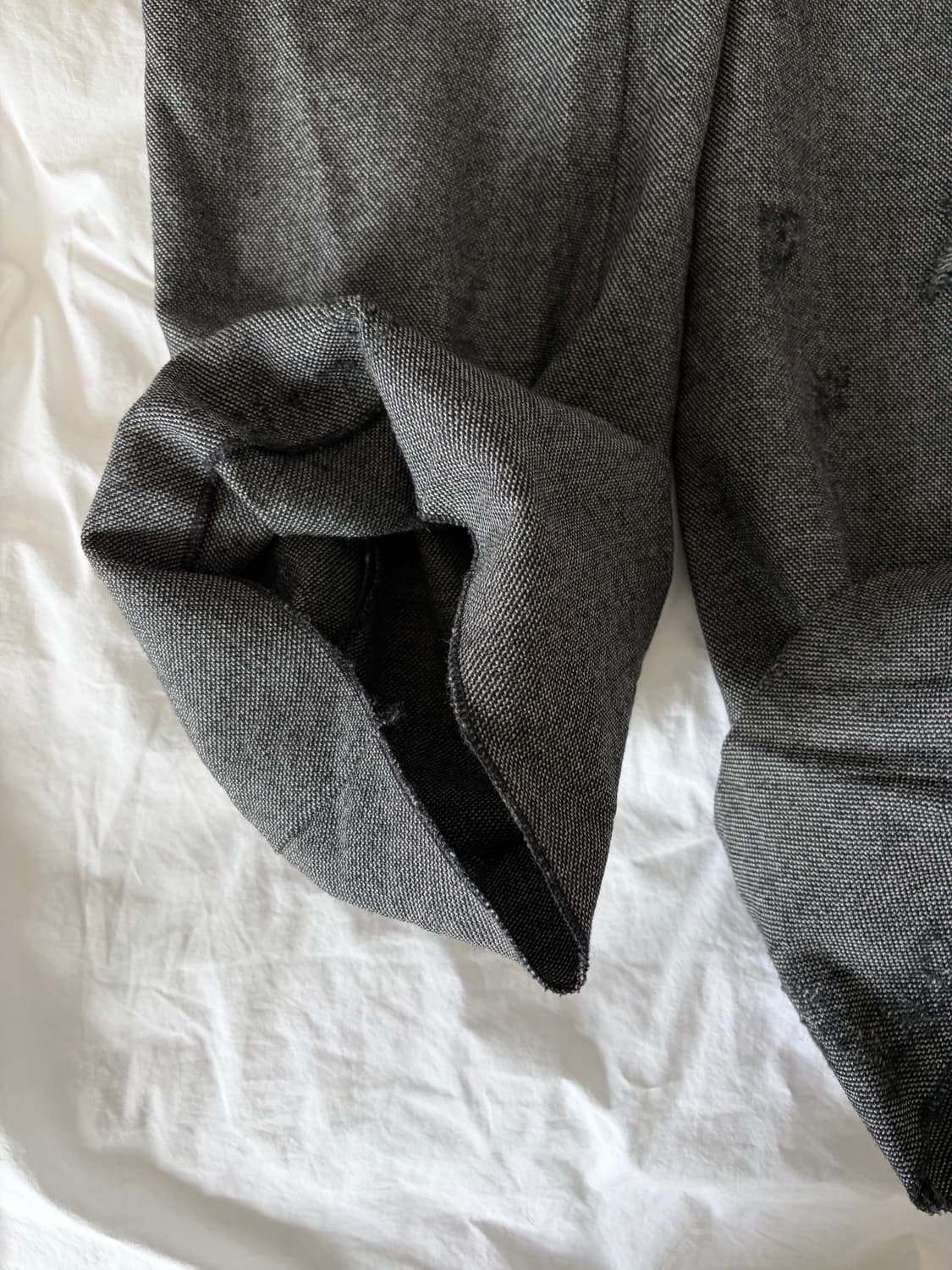 마르니(MARNI) 디스트로이드 플레어 팬츠 size 48 상품이미지10