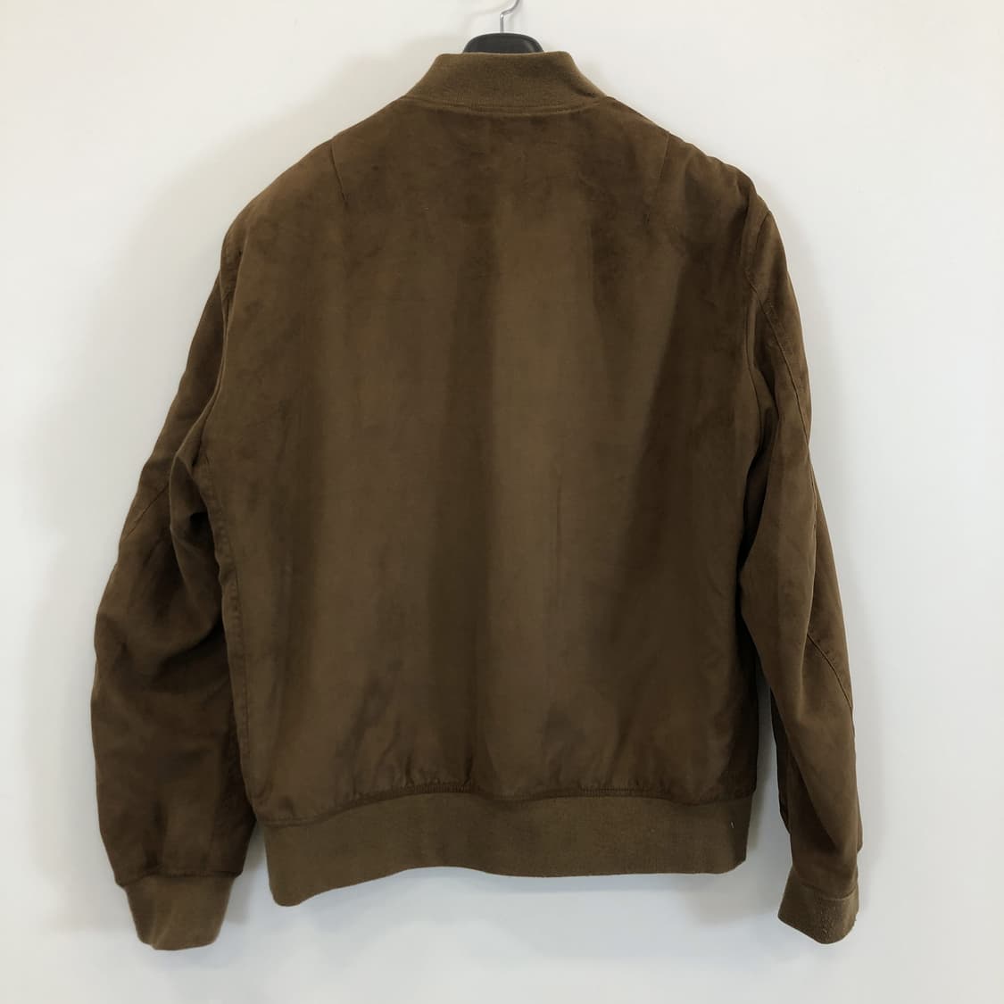 유니클로 MA-1 스웨이드 벨루어 블루종점퍼 XL  상품이미지4