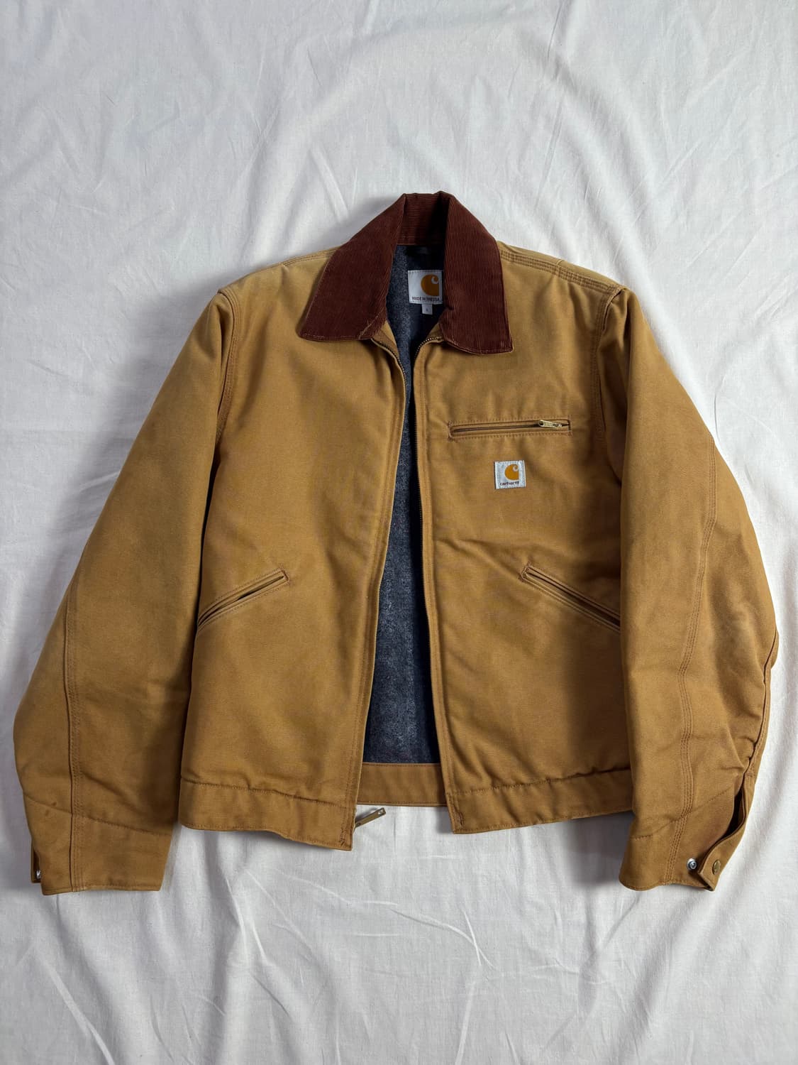 Carhartt 칼하트 J001 BRN 디트로이트 자켓 S 상품이미지1