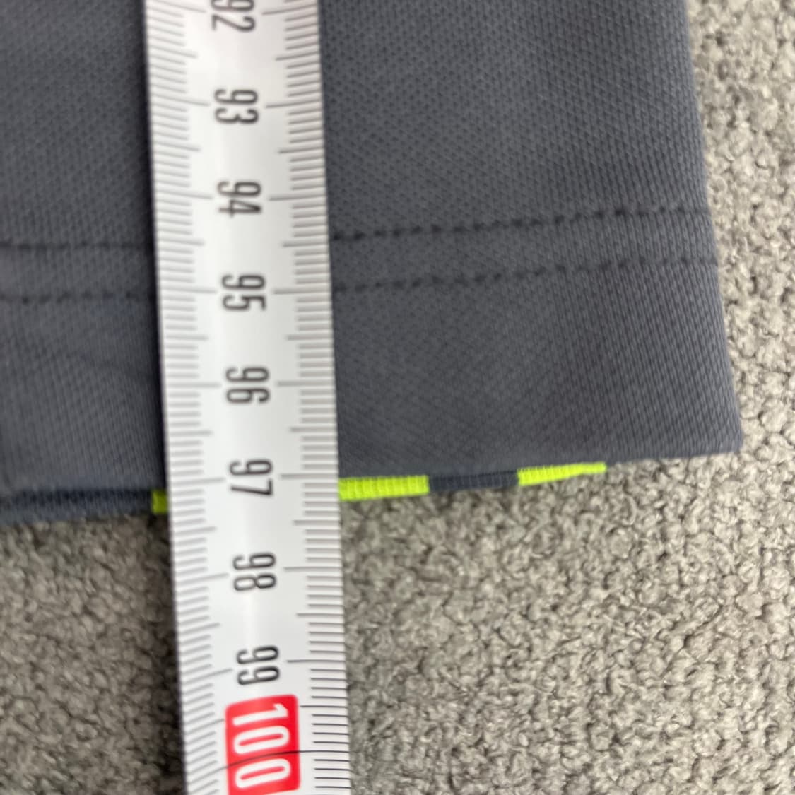 90 아디다스 그레이/형광 트레이닝 팬츠 상품이미지10