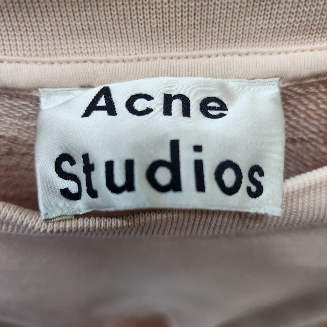 아크네스튜디오 옆트임 지퍼 디테일 맨투맨 XS(M~L) 상품이미지6