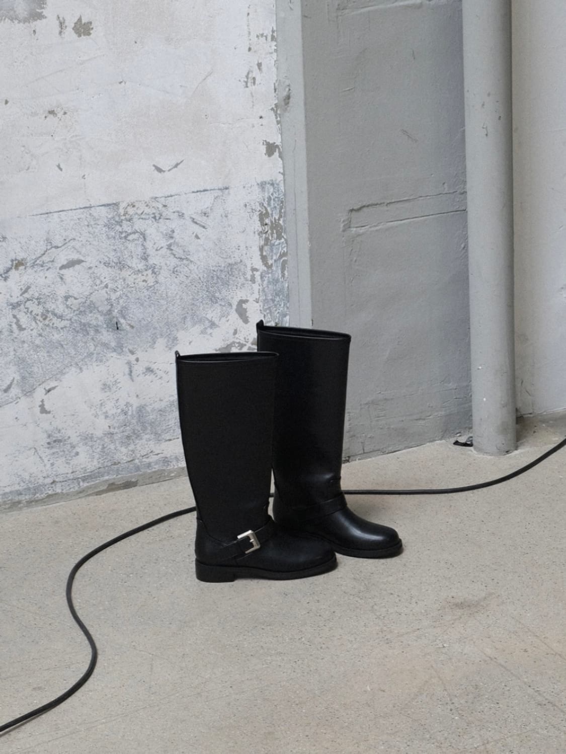 에퓨레 PETO Buckle Long Boots 상품이미지1