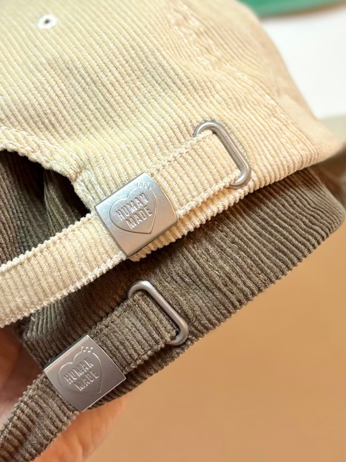 휴먼메이드 코듀로이 캡 - 카키 상품이미지5